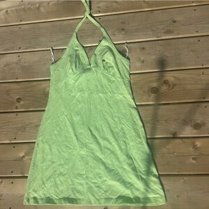 Vintage Y2K Lacoste halter dress size 40. Medium
